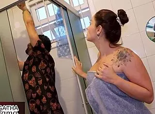 agatha the milf tenant pays rent with her body