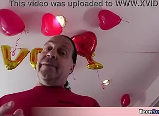 how's my cute latina stepsis tiny pussy getting stuffed?