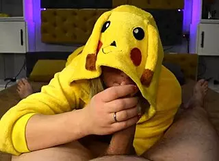 hey pikachu, swallow all that hot sperm load