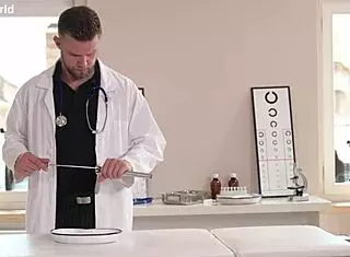 polly pons you ready for dp face fuck gyno exam by two studs clinic?