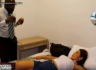 agatha the milf tenant pays rent with her body