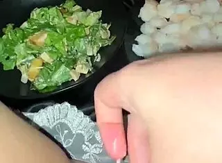 my crazy muslim stepsister masturbates wildly for my bbc 😈 seductive arabian snowwhite beverly hills pornstar kinky food fetish