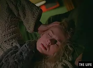 you watching this sweaty blonde finger tight pussy to orgasm?