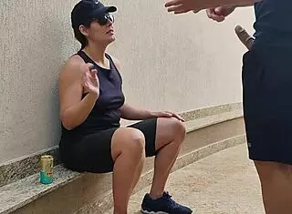 brazilian first-timer's assplay deepthroat leads to creampie spanking