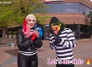 Joker 2 Rachel Luxe Harley Quinn Gibby Clown BBC Fuck!