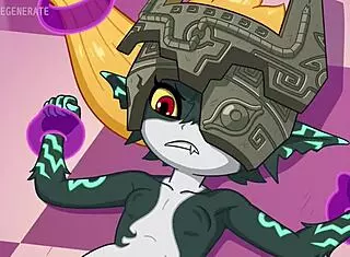 Big cock monster ass fetish in wild cartoon animation comp