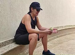 brazilian first-timer's assplay deepthroat leads to creampie spanking