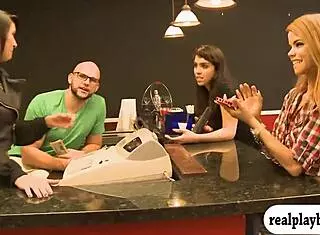 Lovely Babe Flashes Boobs For Quick Cash