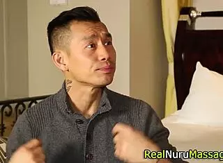 Nuru Masseuse Beauty Banged Hard By Monster Cock Group