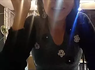 peruvian emo teen prostitute flashes shaved pussy up stairs then creampied