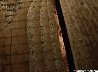 Voyeur lesbian slave sneaks peeks 😏 masturbates to massive orgasms 👅💦