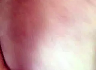 Plugging my ass while stroking giant dildo 😏🍆💦