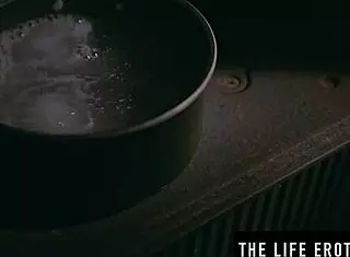 you watching this sweaty blonde finger tight pussy to orgasm?