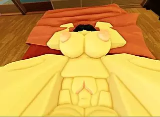 busty fan bent over takes hard doggystyle pussy pounding