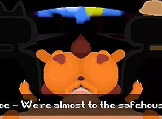 Big cock monster ass fetish in wild cartoon animation comp