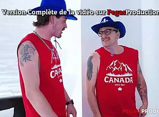 milf with huge tits takes mmf anal dp 😍 pegas rips lingerie for rough 3some!! 