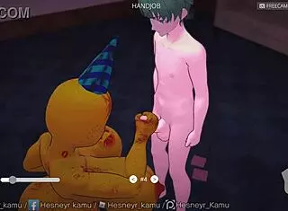 Big tits black babe gives sloppy backroom handjob and blowjob casting