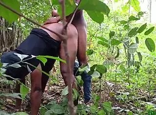 fat black bbw begs cock pounding her pussy on farm?