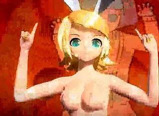 kagamine rin alien bunny nude