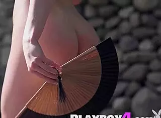 Sexy Blonde Big Ass Teen Poses Naked Outdoors. Small Tits Pussy Amazing Softcore Solo