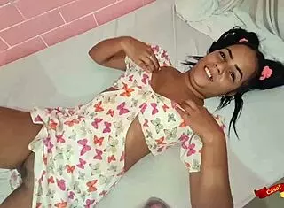 guy pounds stepdaughter's tight filipina ass perfectly. nothing beats that young hole