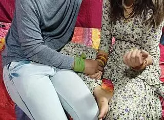 Sweet Stepsister Yields to First Time Fuck in Hindi Whispers