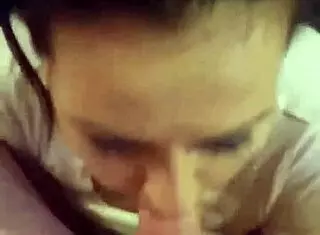 Kandy Kane's fat tits get deepthroated sloppily