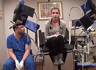 Dr Tampa's Orgasm Research With Naomi Alice's Shaved Spread