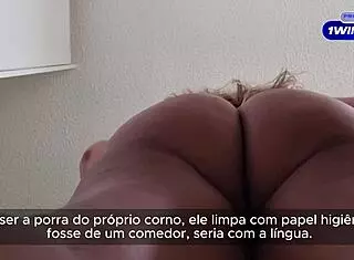 married slut takes loads leaking from her pussy!