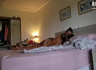 ana rothbard brazilian milf rides husband cowgirl juicy pussy fingering gym eyes