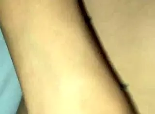 Skinny milf wife spreads pussy wide 😍 i cum all over it then she cleans up! 💦