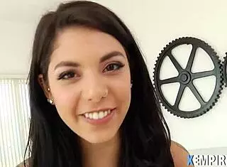 Gina Valentina Petite Latina Deepthroats Blowbang Facial Cumshots