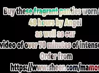 Mamou Avec Angel Blonde Housewife Strips Huge Natural Tits Deepthroat Toys Rimjob Teasing