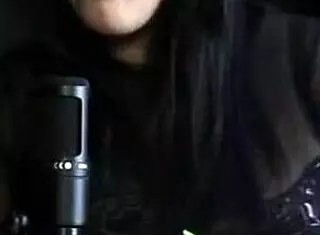 a gostosa pri melancia shakes huge tits and fat ass on see-through red lingerie during sensual podcast prelims with bia hot