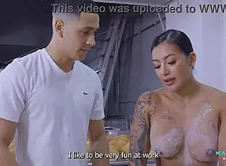 Baker Fills Mariana Martix Ass with Cum Max Betancur Pound!