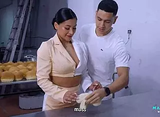 Baker Fills Mariana Martix Ass with Cum Max Betancur Pound!