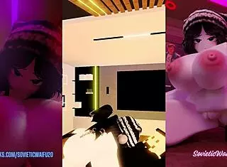 Sexy Liz Rides Big Cock Bent Over Doggystyle Creampie