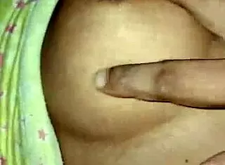 playing with my deshi wife's big tits while she rides my cock cowgirl style 💦🍈😍