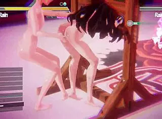 lesbian lovers finger asses in heated masturbation duel