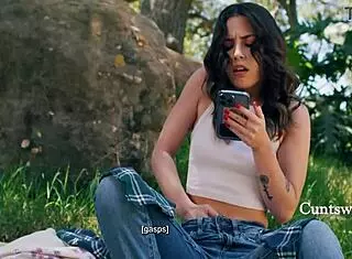 scarlett mae and chanel camryn lick cunts passionately after piano prelude