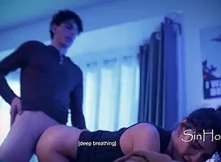 Stepdad Tricks and Fucks My Big Tits Friends Squad Hard