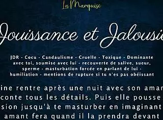 french joi cuck husband mixes jouissance jealousy jerk off tease