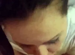 Kandy Kane's fat tits get deepthroated sloppily