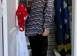 i spied on granny maria in toilet then joi explosion