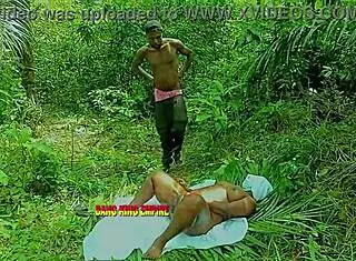 i busted her nut twice hard in the bush