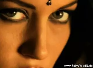 exotic indian brunette strips teasing erotic dance nude