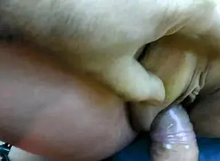 Bulgarian girl with shaved tight pussy gets fucked hard in everyday scene. Shaved hairless beaver stretched wide open