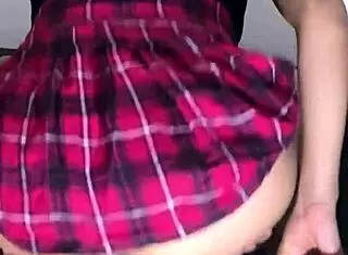 devouring babysitter's tight pussy while riding cowgirl as college cheerleader sneaks around cheating