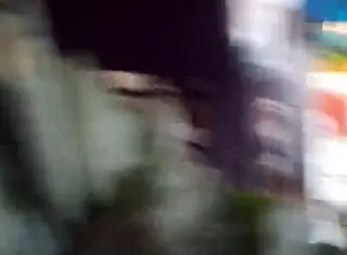 voyeur catches ebony milf ass folding perfectly in shop candid