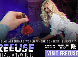 Handyman Tommy Fingers Fucks MILF Ryan In Kitchen Lessons